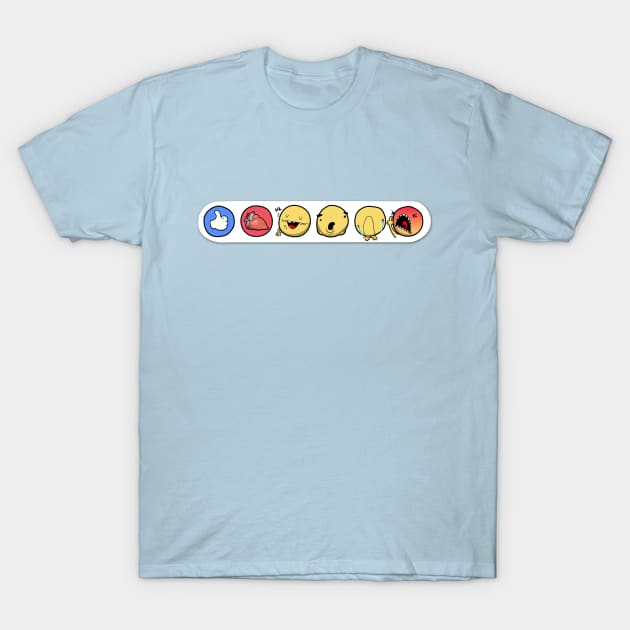 Derpy emoticons T-Shirt by Aniforce